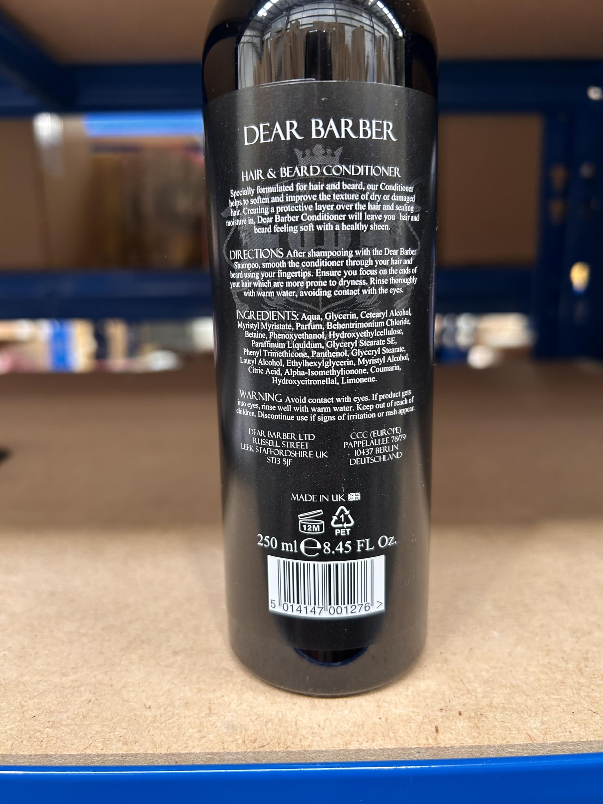 Dear Barber Conditioner 250ml