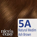 Nice & Easy Care Colour Medium Ash Brown 5A