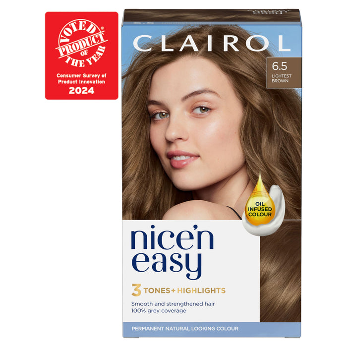 Nice & Easy Care Colour Lightest Brown 6.5