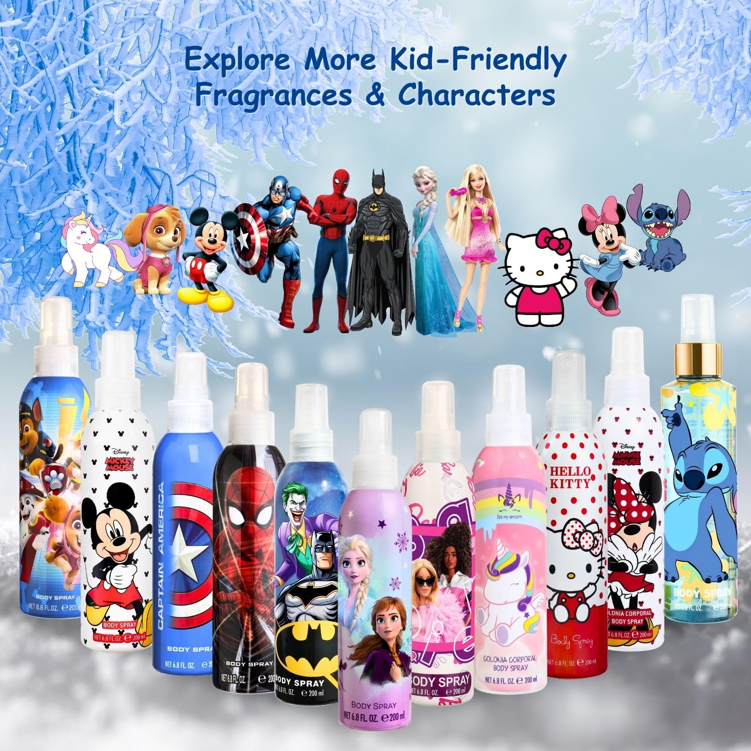 Air-Val Disney Frozen II Body Spray 200ml