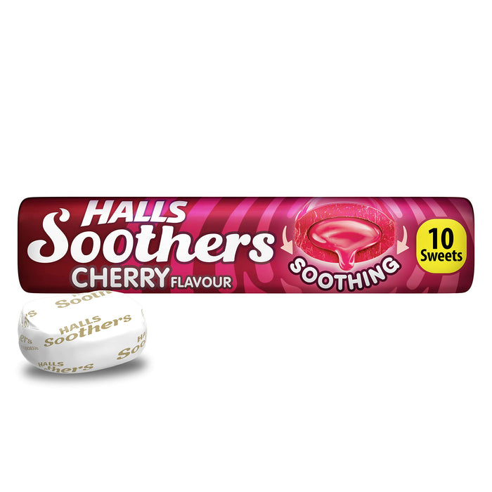 Halls Soothers Cherry 20 Pack