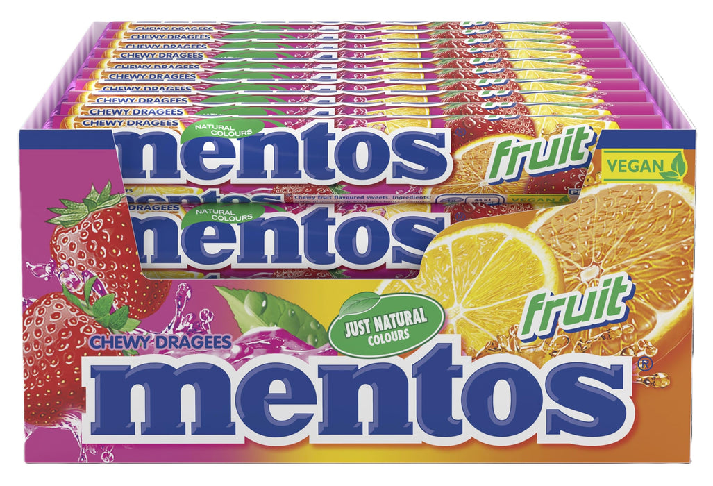 Mentos Fruit Roll 40 Pack