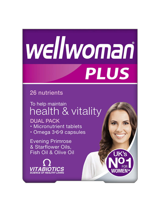 Vitabiotics Wellwoman Plus Omega 3.6.9 Capsules 28S & Tablets