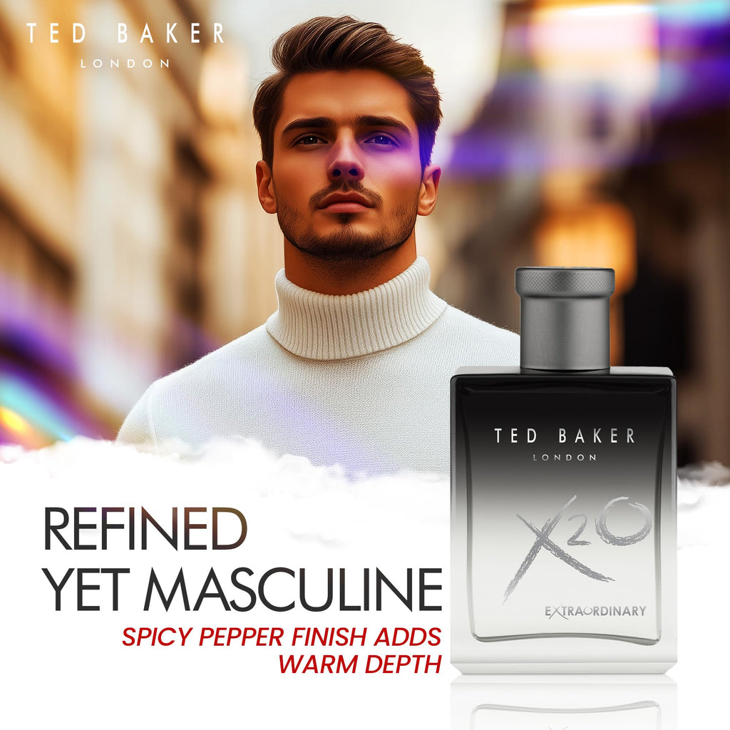 Ted Baker X20 Extraordinary For Men Eau de Toilette 100ml Spray