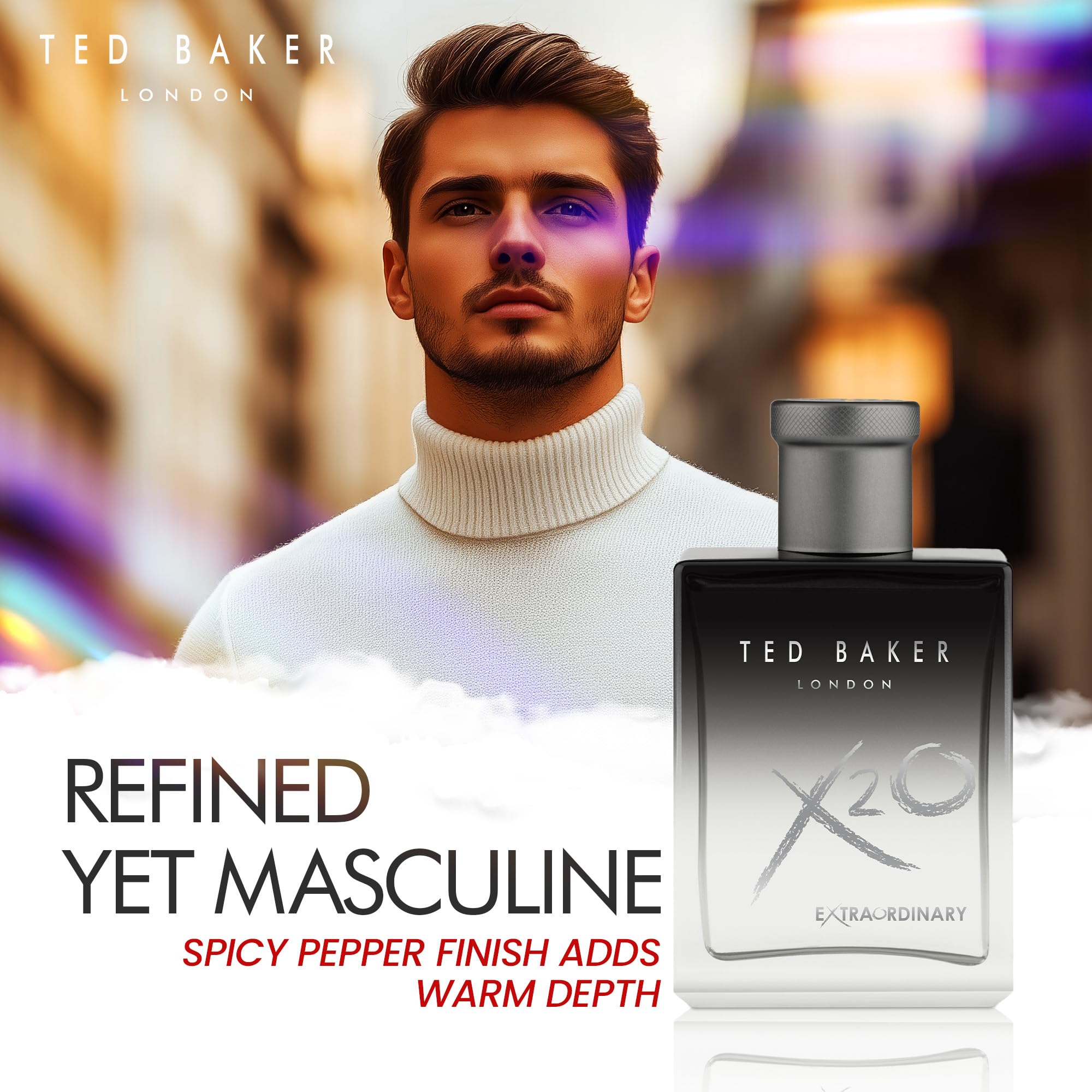 Ted Baker X20 Extraordinary For Men Eau de Toilette 100ml Spray