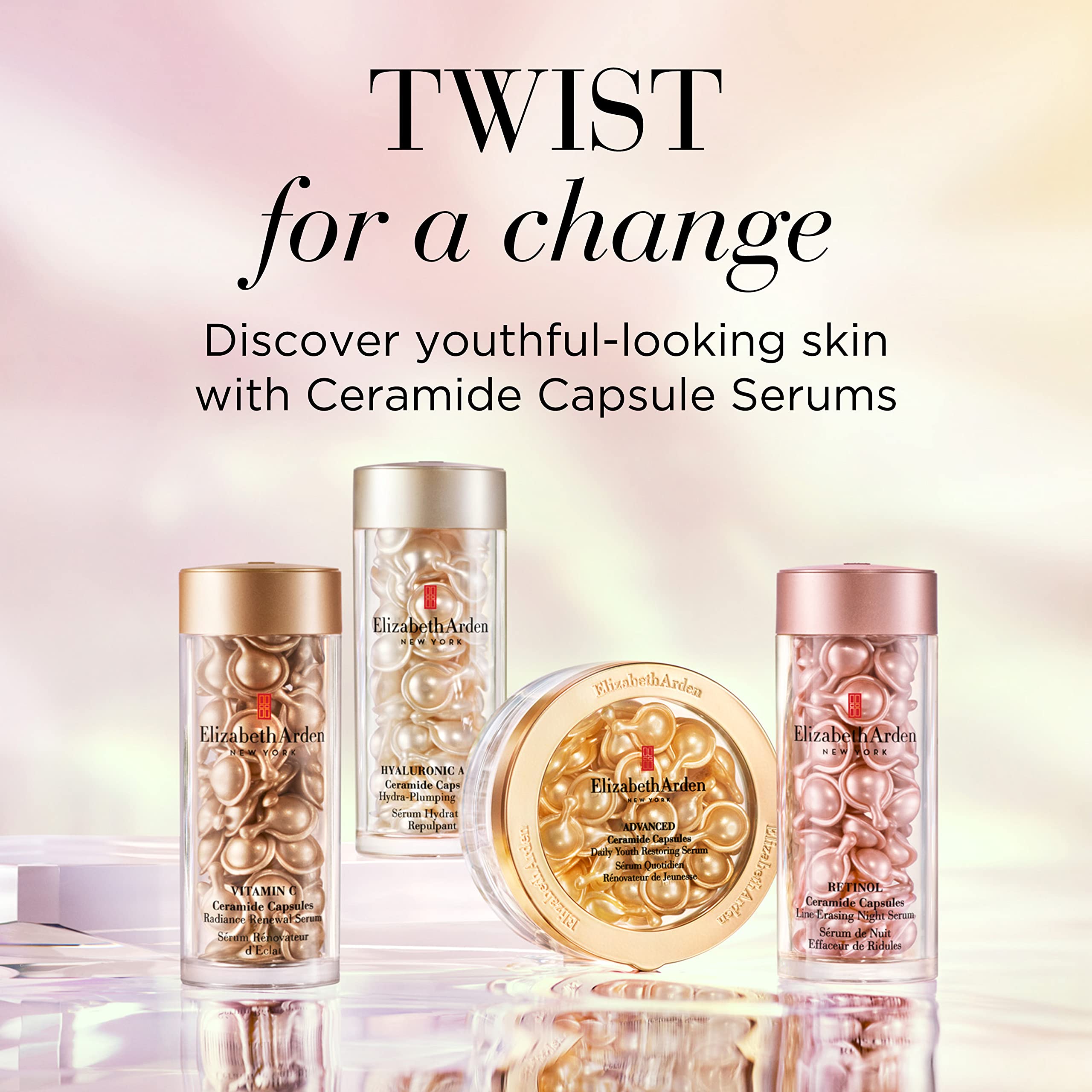 Elizabeth Arden Hyaluronic Acid Ceramide Capsules Hydra-Plumping Serum - 90 Capsules