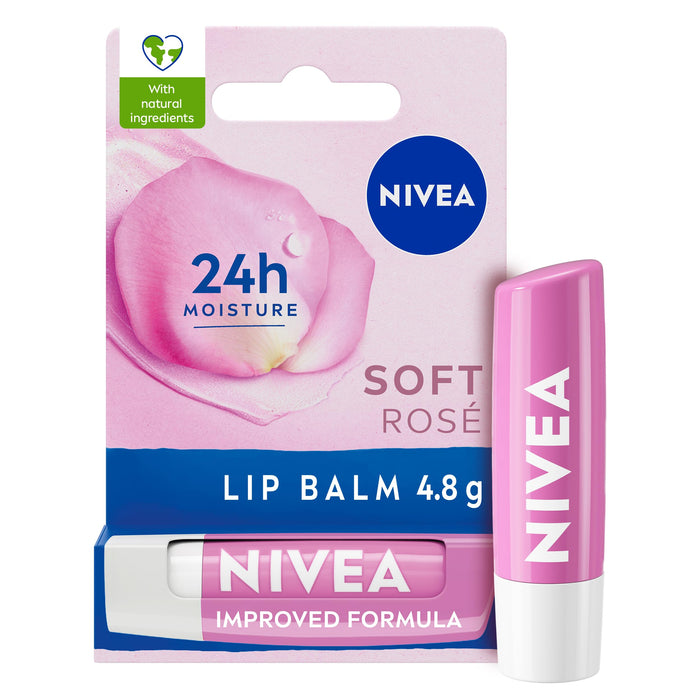 Nivea Lipcare Soft Rose 4.8g