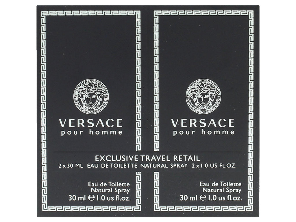 Versace pour Homme Gift Set 2 x 30ml EDT Spray