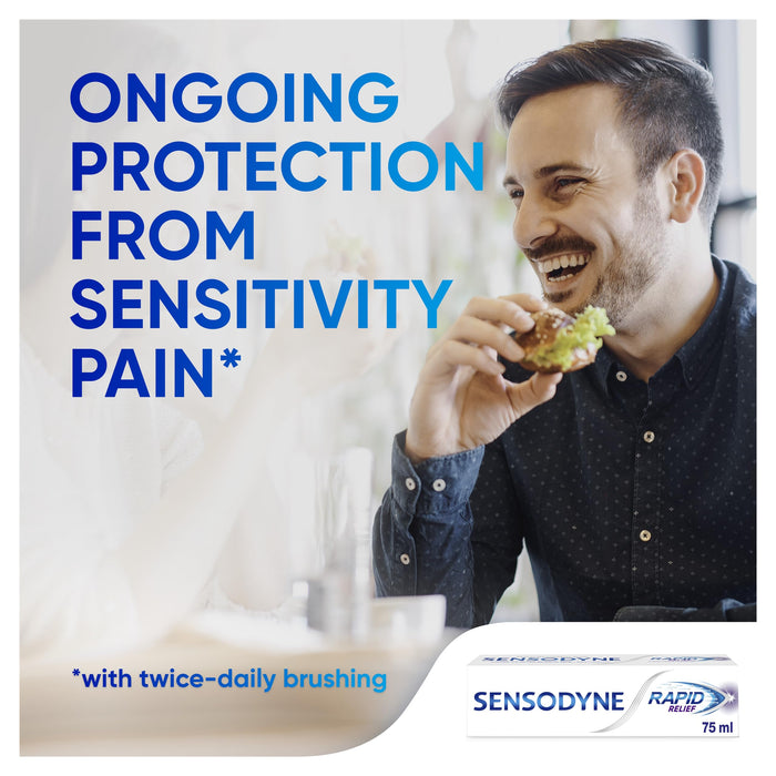 Sensodyne Rapid Relief Toothpaste Whitening