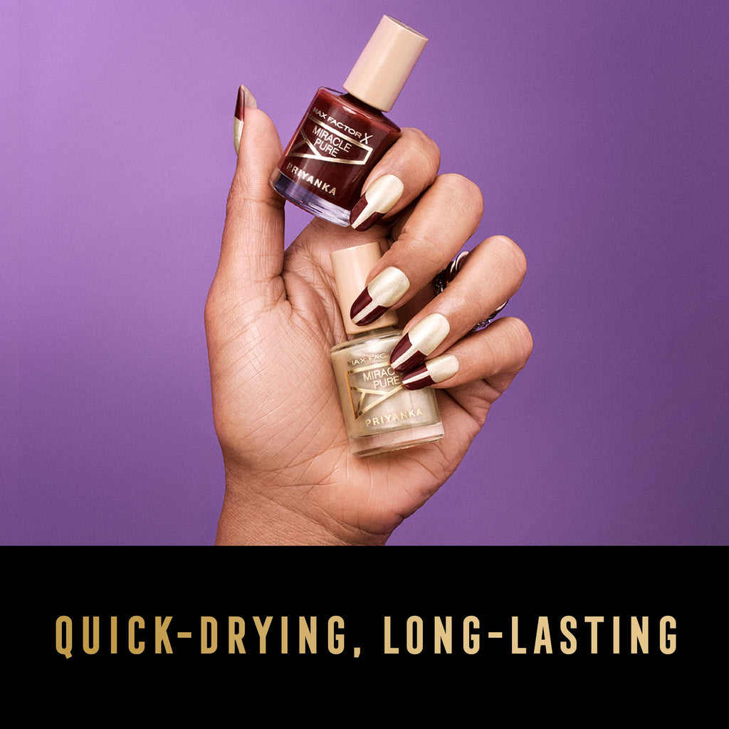 Max Factor Priyanka Miracle Pure Nail Polish 12ml - 360 Daring Cherry