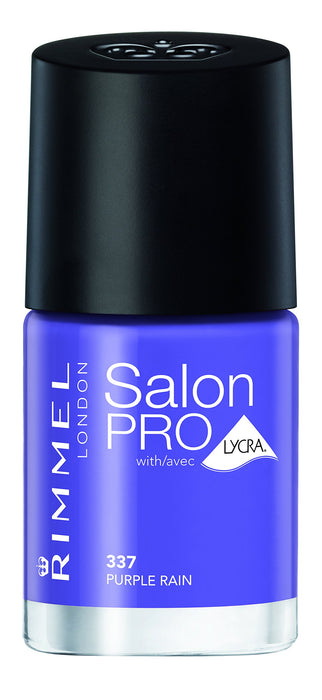 Rimmel Salon Pro With Lycra Nail Polish 12ml - 337 Purple Rain