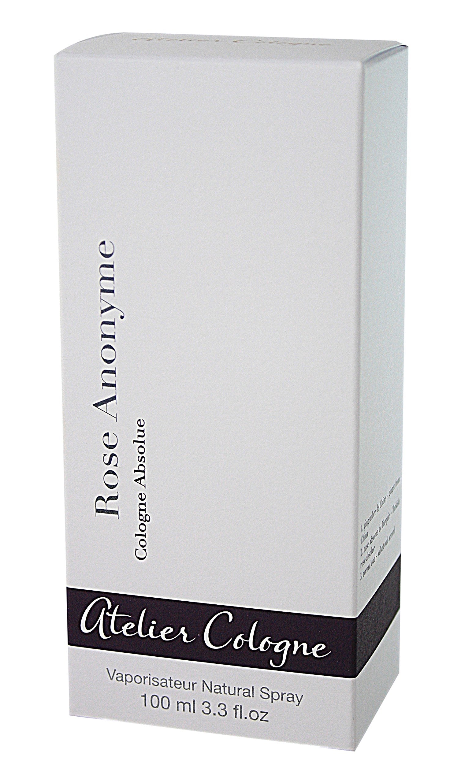 Atelier Cologne Rose Anonyme Cologne Absolue (Pure Perfume) 100ml Spray