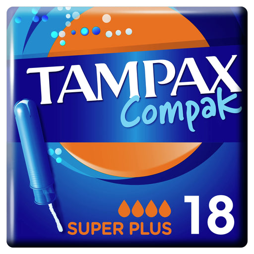 Tampax Compak Super Plus Applicator Tampons