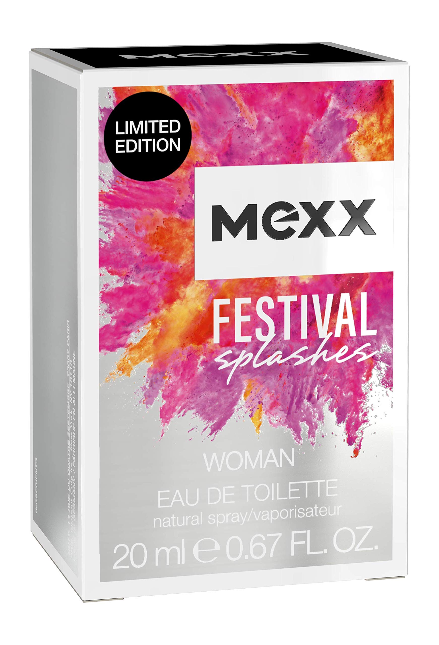 Mexx Festival Splashes Eau de Toilette 20ml Spray - Eau de Toilette at MyBeautyBoutique by Mexx
