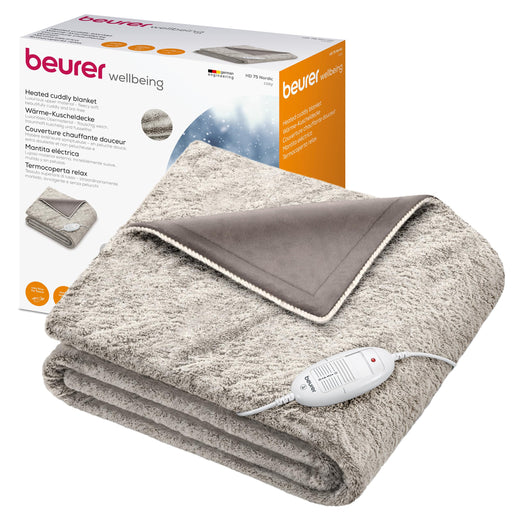 Beurer Fluffy Nordic Heated Snuggie Throw 