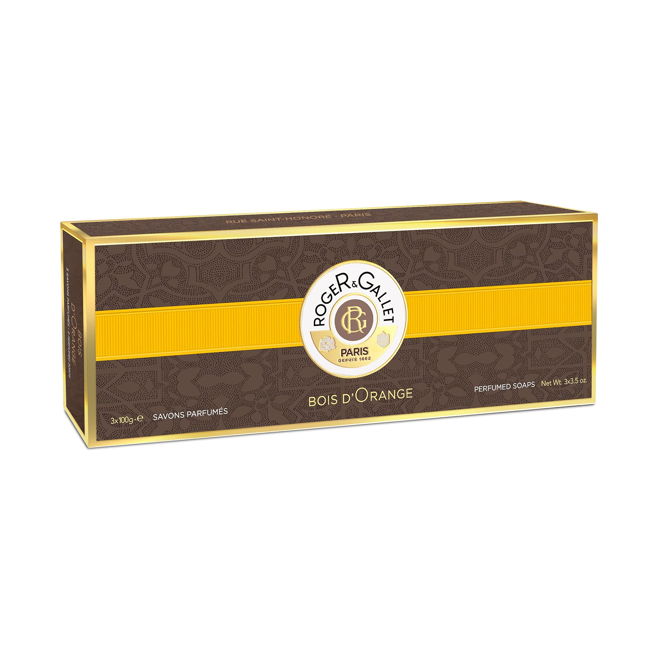 Roger & Gallet Bois d'Orange Soap Gift Set 3x100g