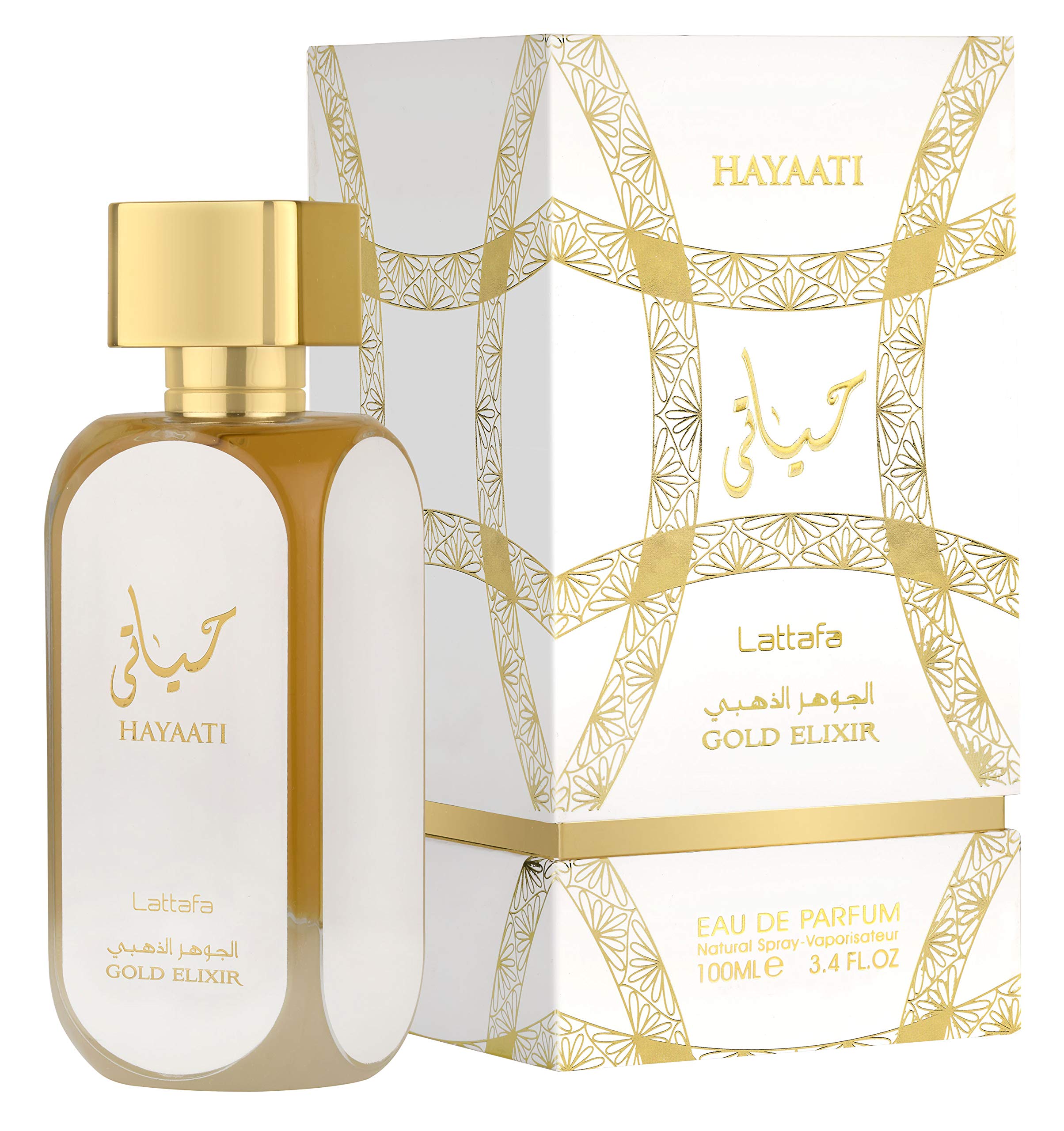 Lattafa Perfumes Hayaati Gold Elixir Eau de Parfum 100ml Spray - Eau de Perfume at MyBeautyBoutique by Lattafa Perfumes