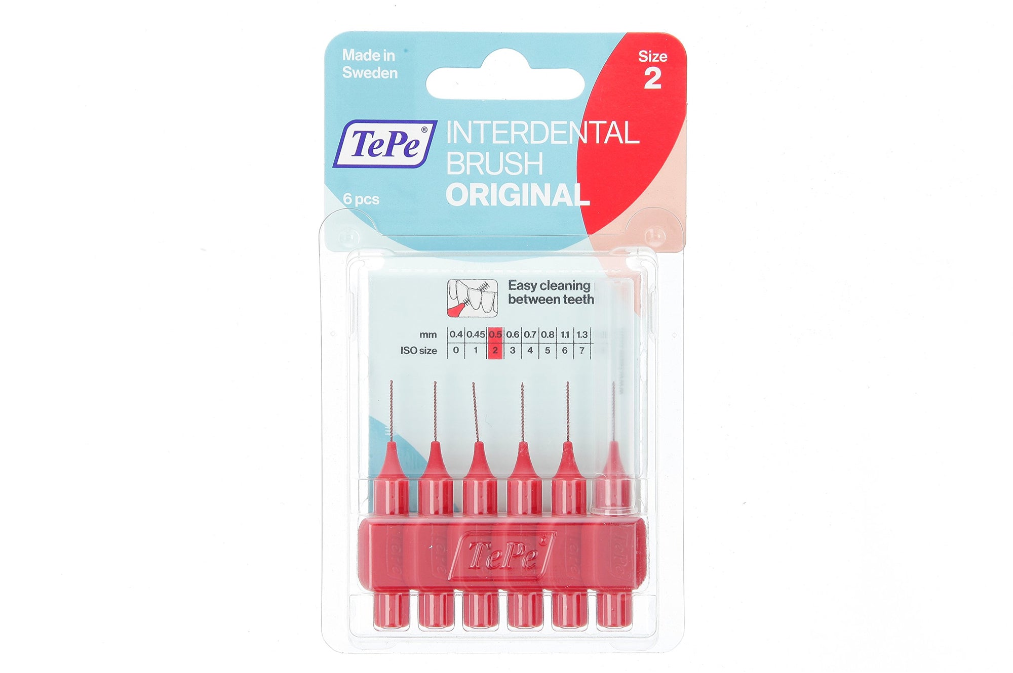 TePe Interdental Brushes Red 0.5mm 