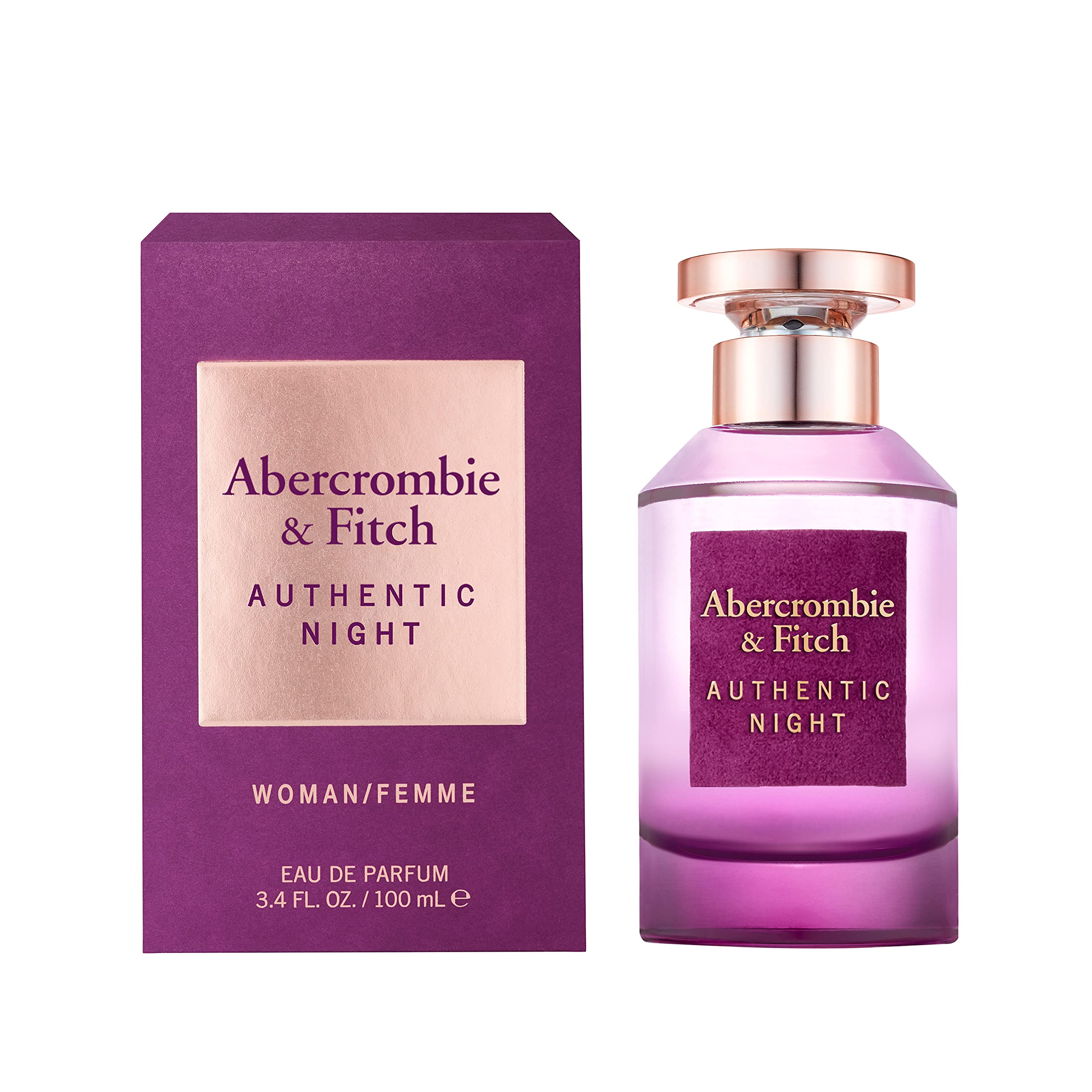 Abercrombie & Fitch Authentic Night Eau de Parfum 100ml Spray - Fragrance at MyBeautyBoutique by Abercrombie & Fitch