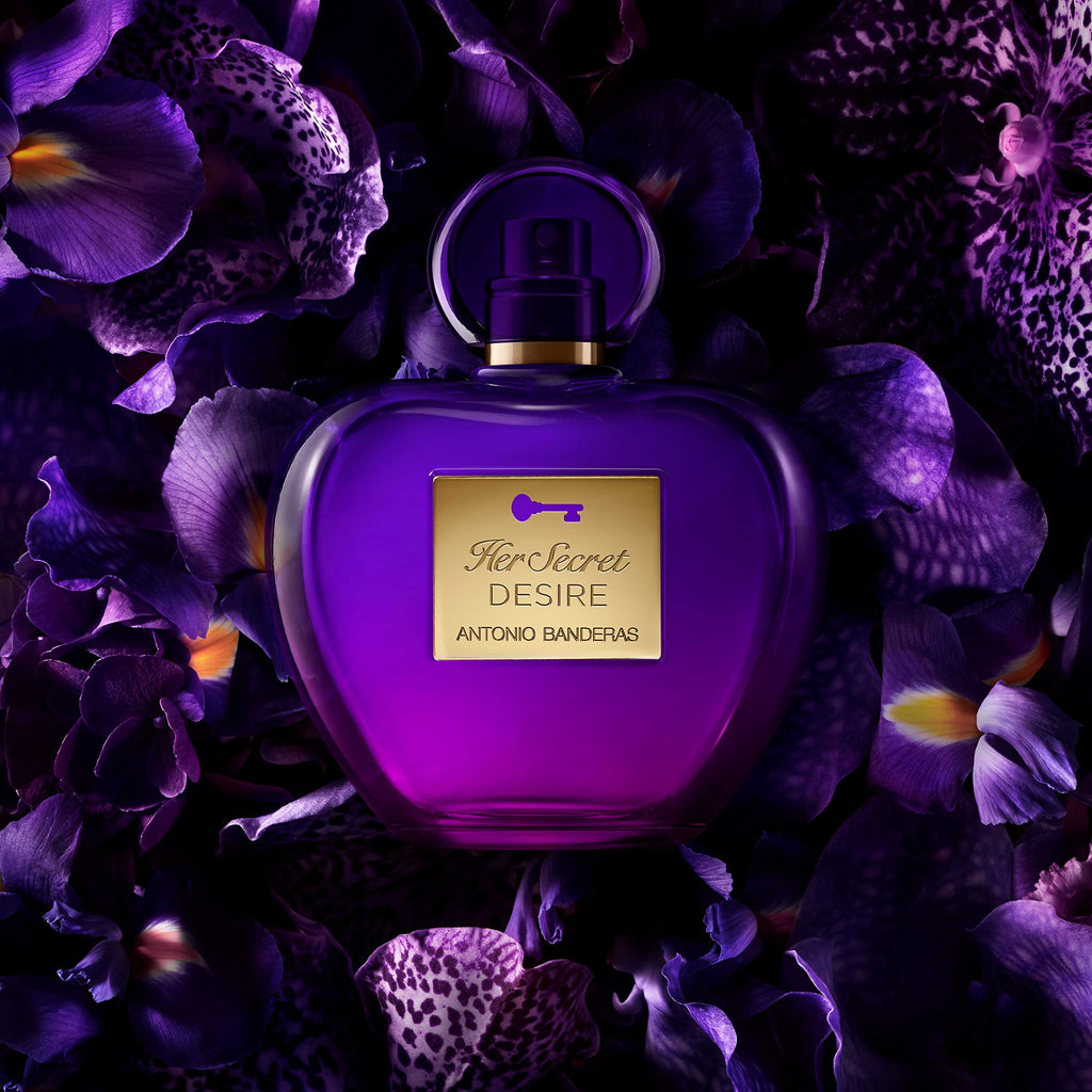 Antonio Banderas Her Secret Desire 2 Piece Gift Set: Eau de Toilette 80ml - Deodorant Spray 150ml - Gift Set at MyBeautyBoutique by Antonio Banderas