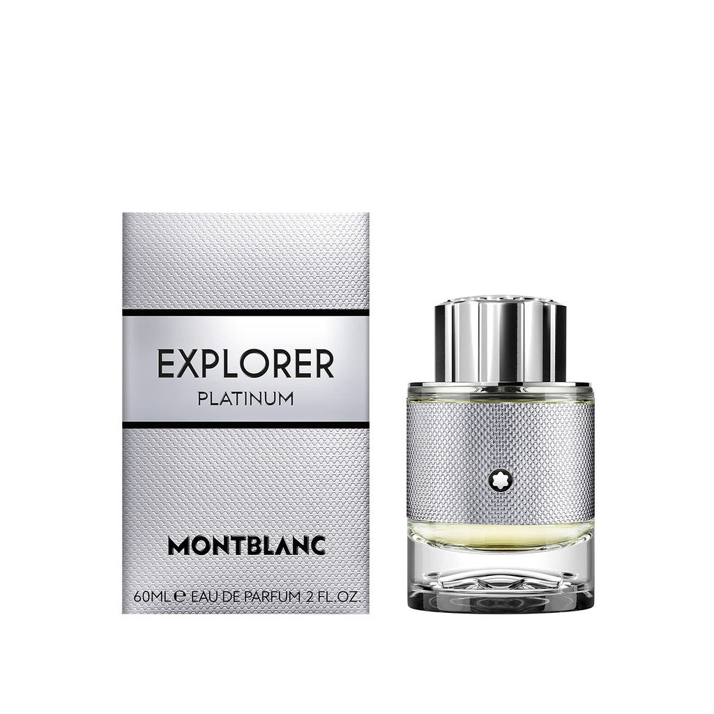 Mont Blanc Explorer Platinum Eau de Parfum 60ml Spray - Eau de Parfum at MyBeautyBoutique by Mont Blanc