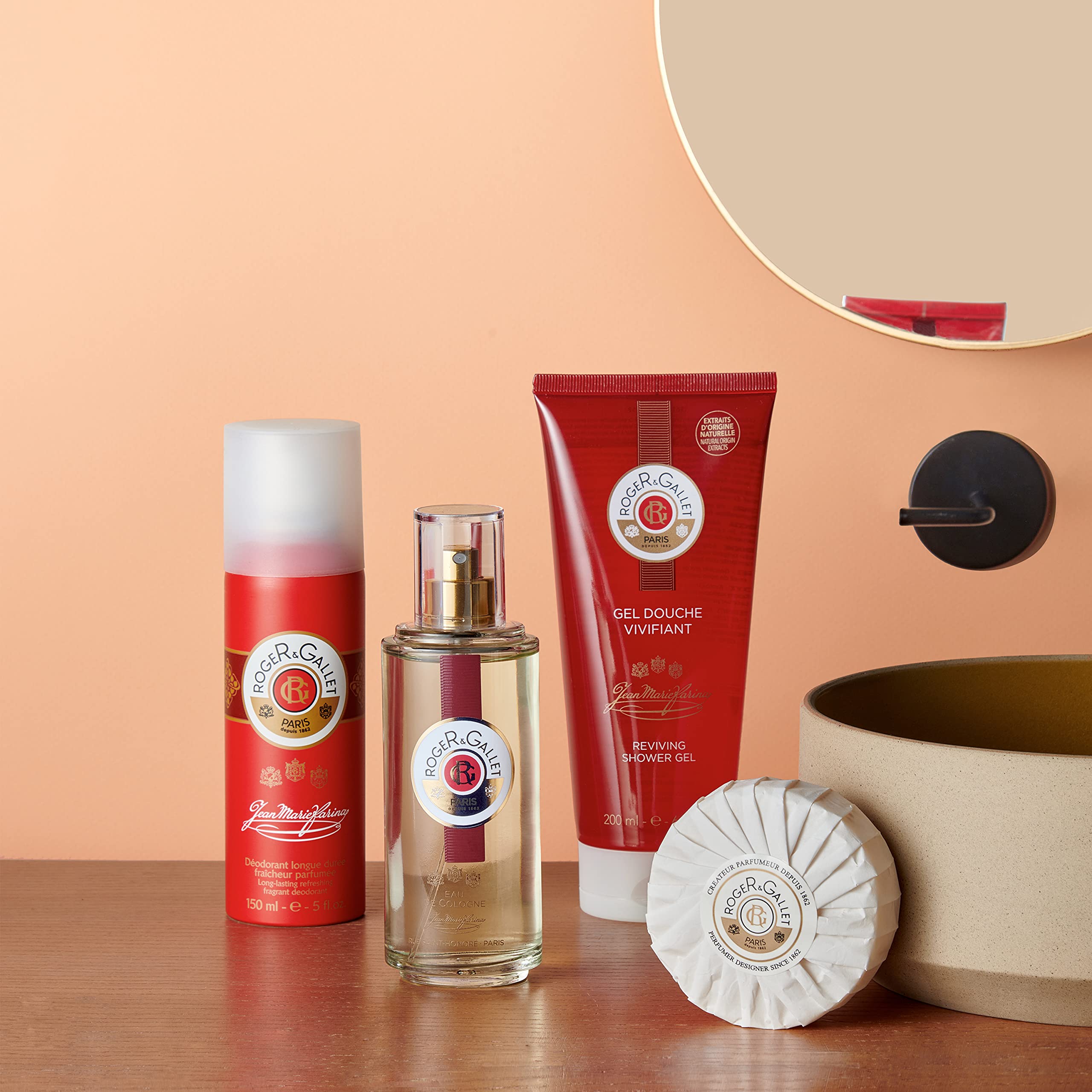 Roger & Gallet Jean Marie Farina Extra Vieille Eau de Cologne 100ml Spray - Eau De Cologne at MyBeautyBoutique by Roger & Gallet