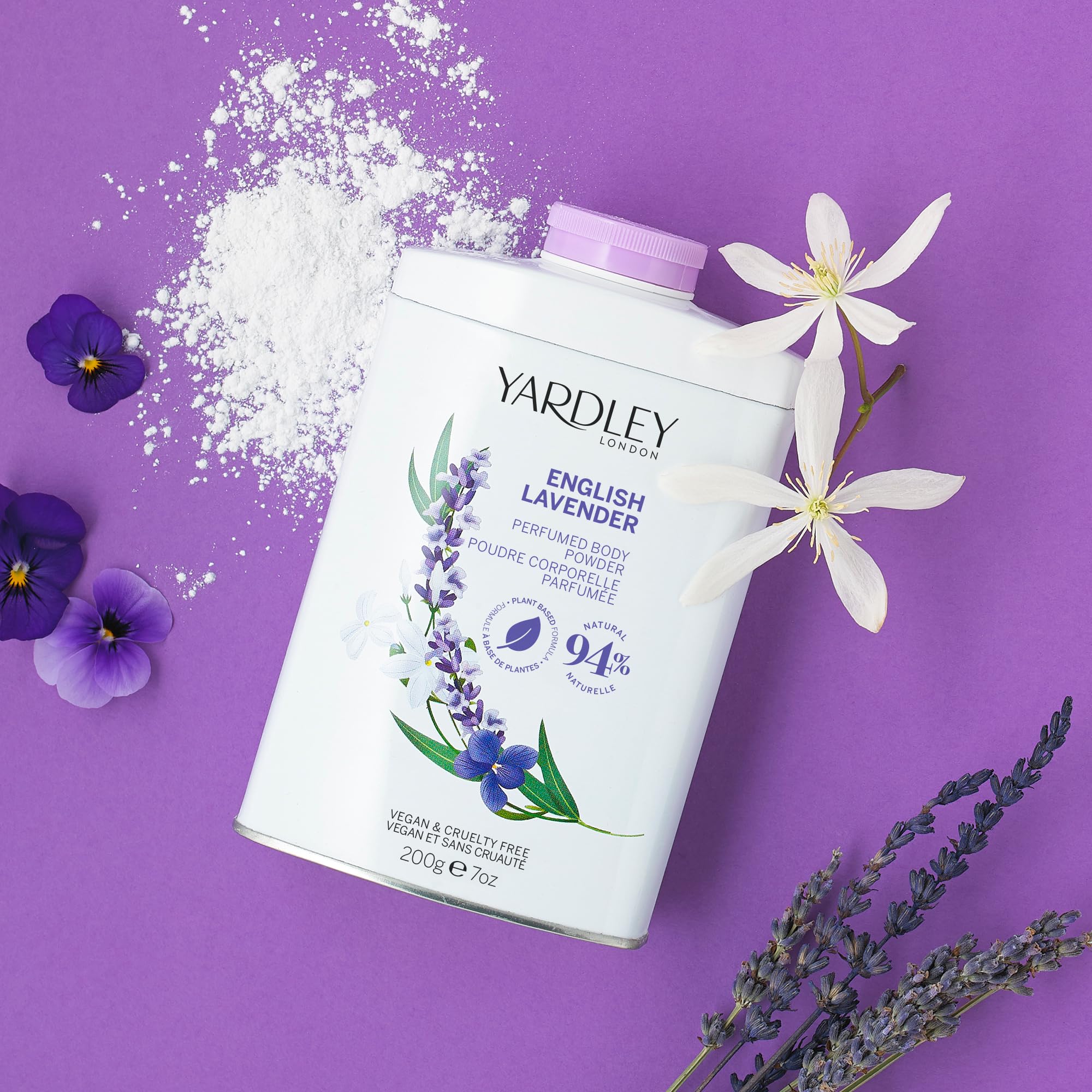 Yardley Perfumed Powder English Lavender