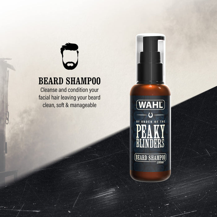 Wahl PB Trimmer Kit Battery Beard & Beard Shampoo