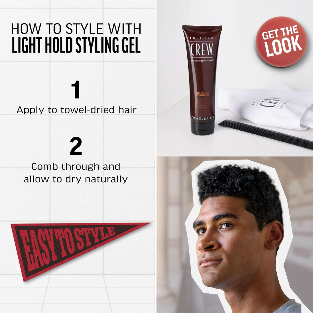 American Crew Classic Light Hold Styling Gel 250ml