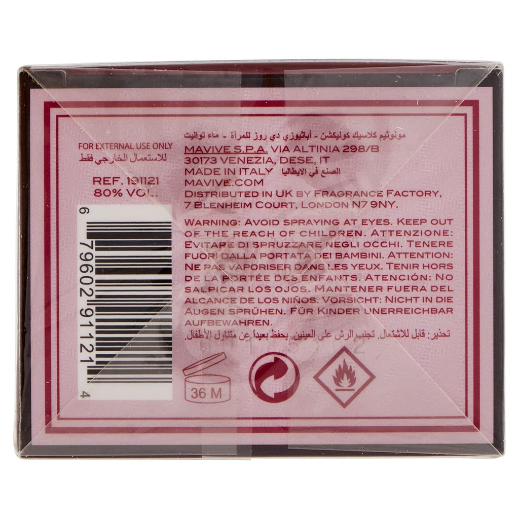 Monotheme Apotheose de Rose Eau de Toilette 100ml Spray