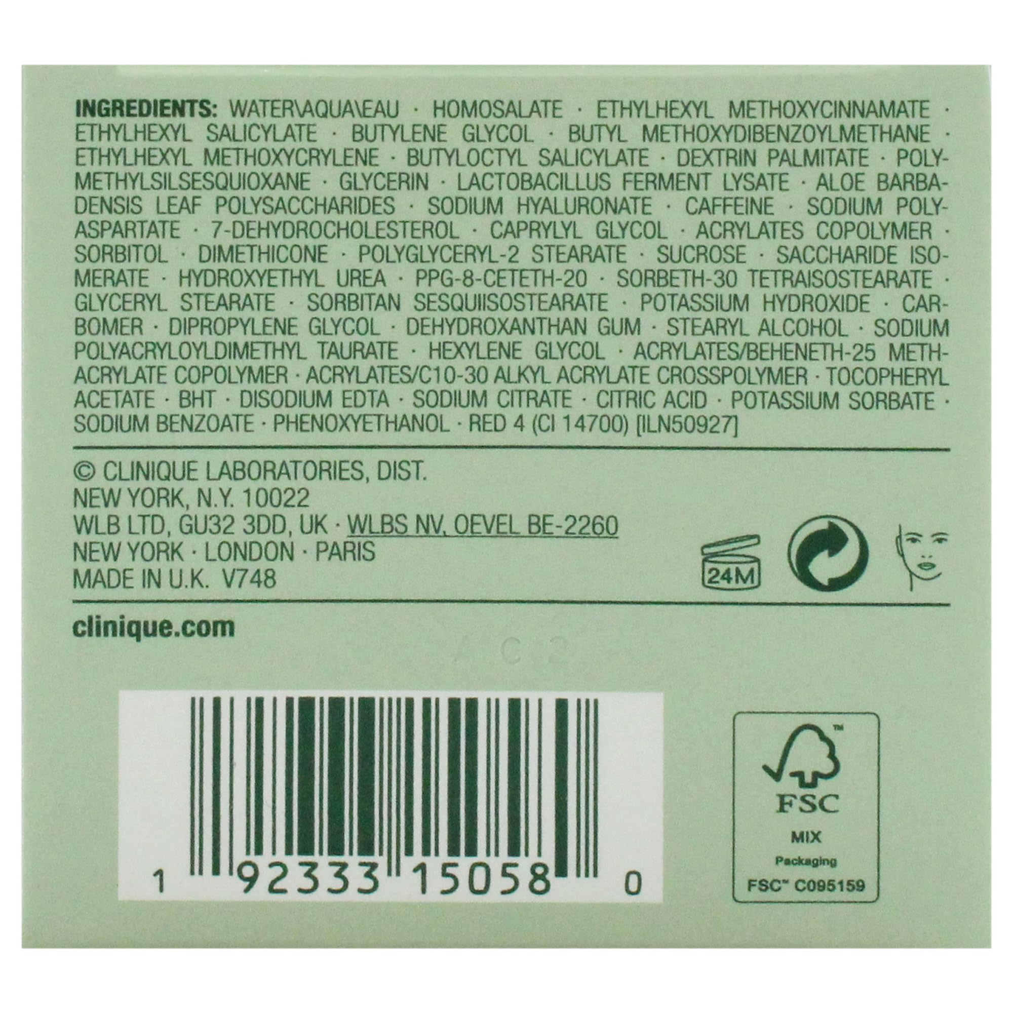 Clinique Moisture Surge Sheer Hydrator SPF25 50ml