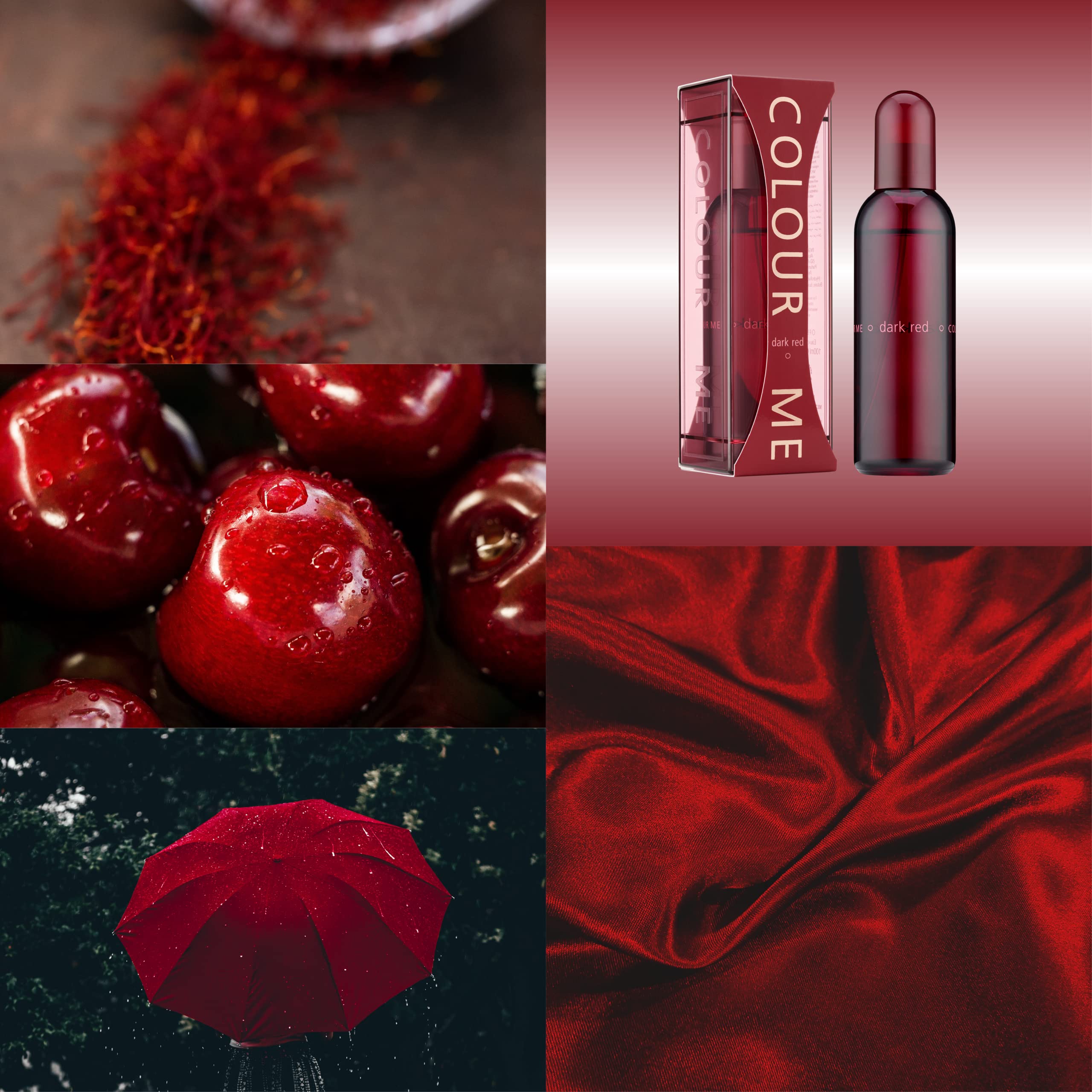 Milton Lloyd Colour Me Dark Red Eau de Parfum 50ml Spray - Eau de Perfume at MyBeautyBoutique by Milton Lloyd