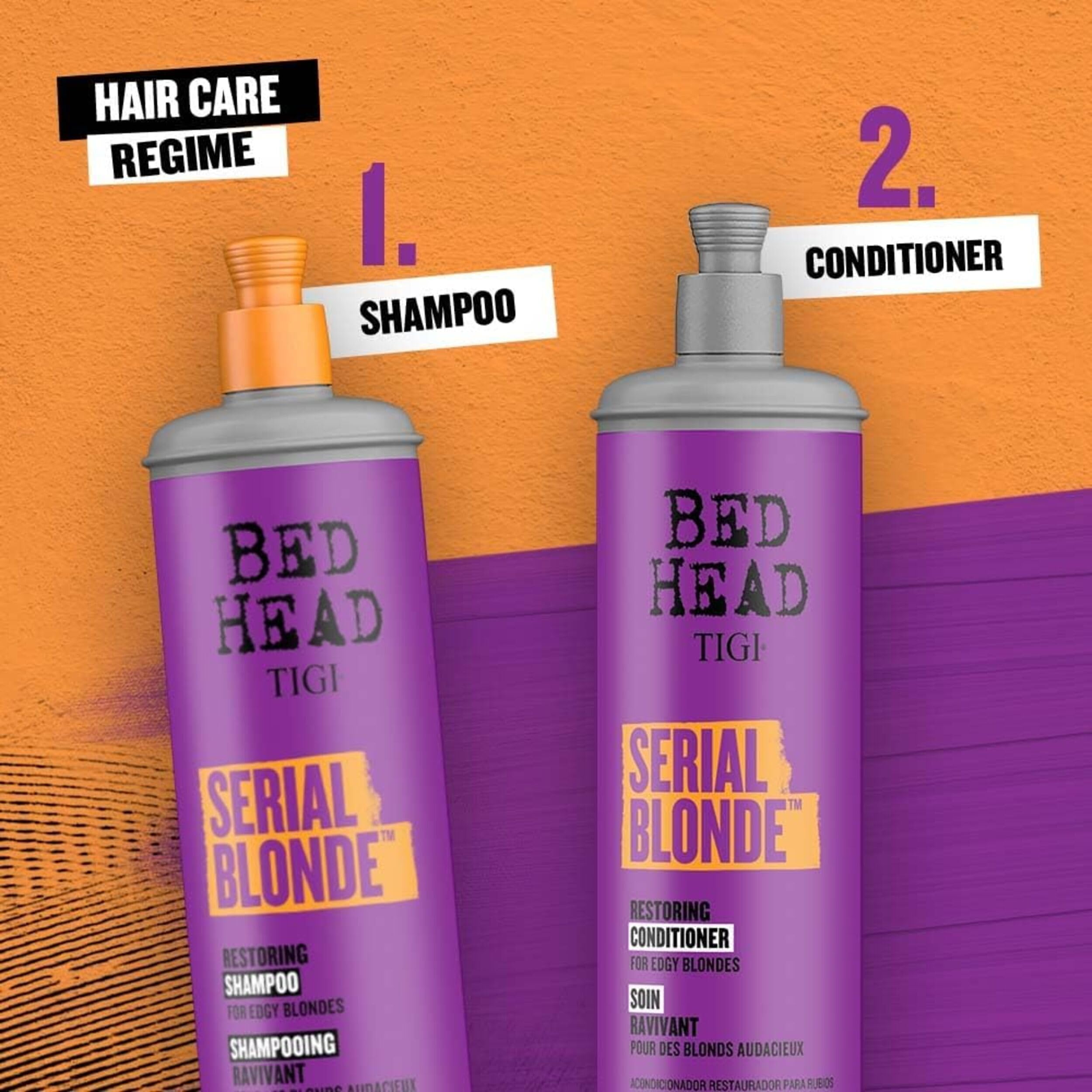 Tigi Bed Head Serial Blonde Restoring Shampoo 400ml