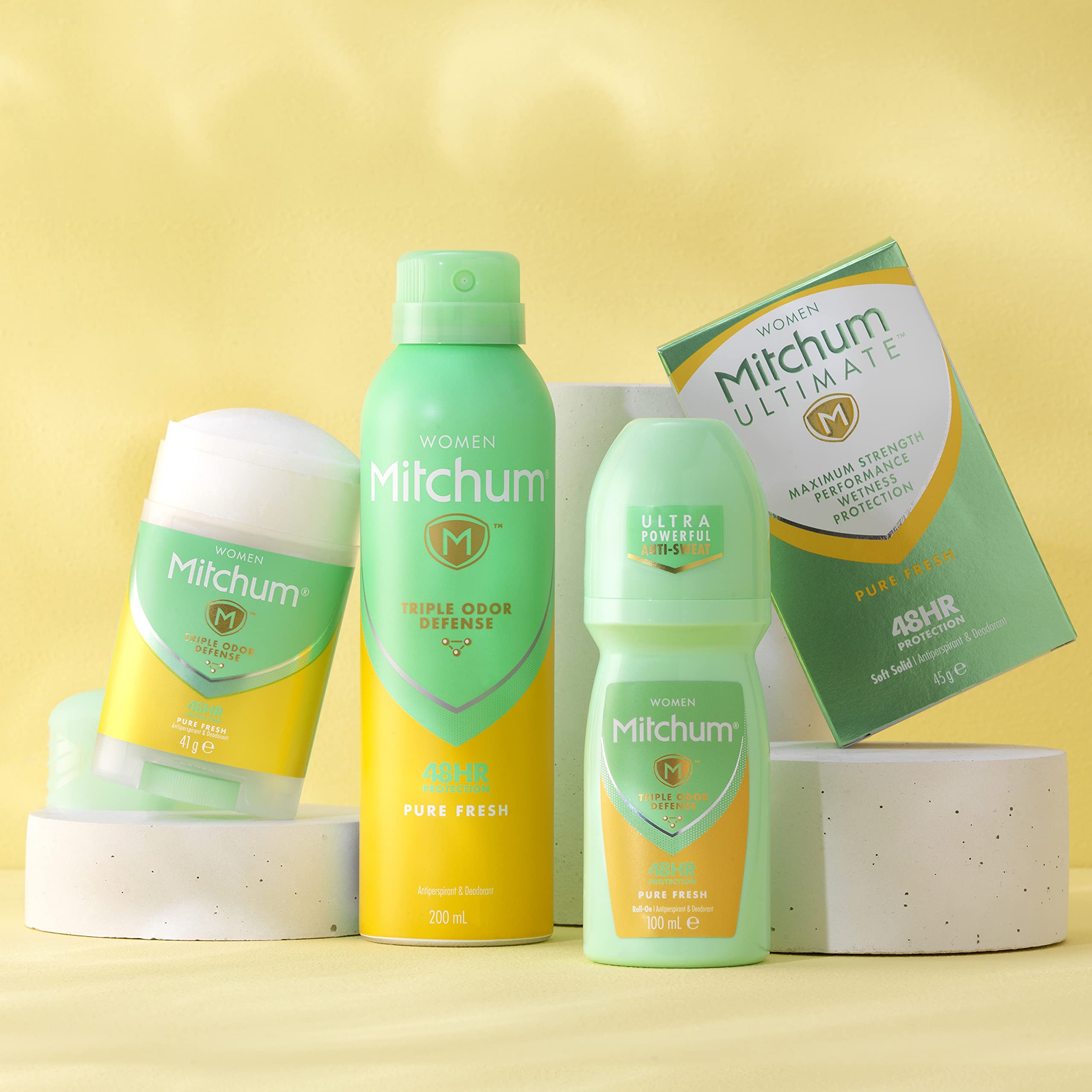 Mitchum Women Pure Fresh Deodorant Stick 41g - Bath & Body at MyBeautyBoutique by Mitchum