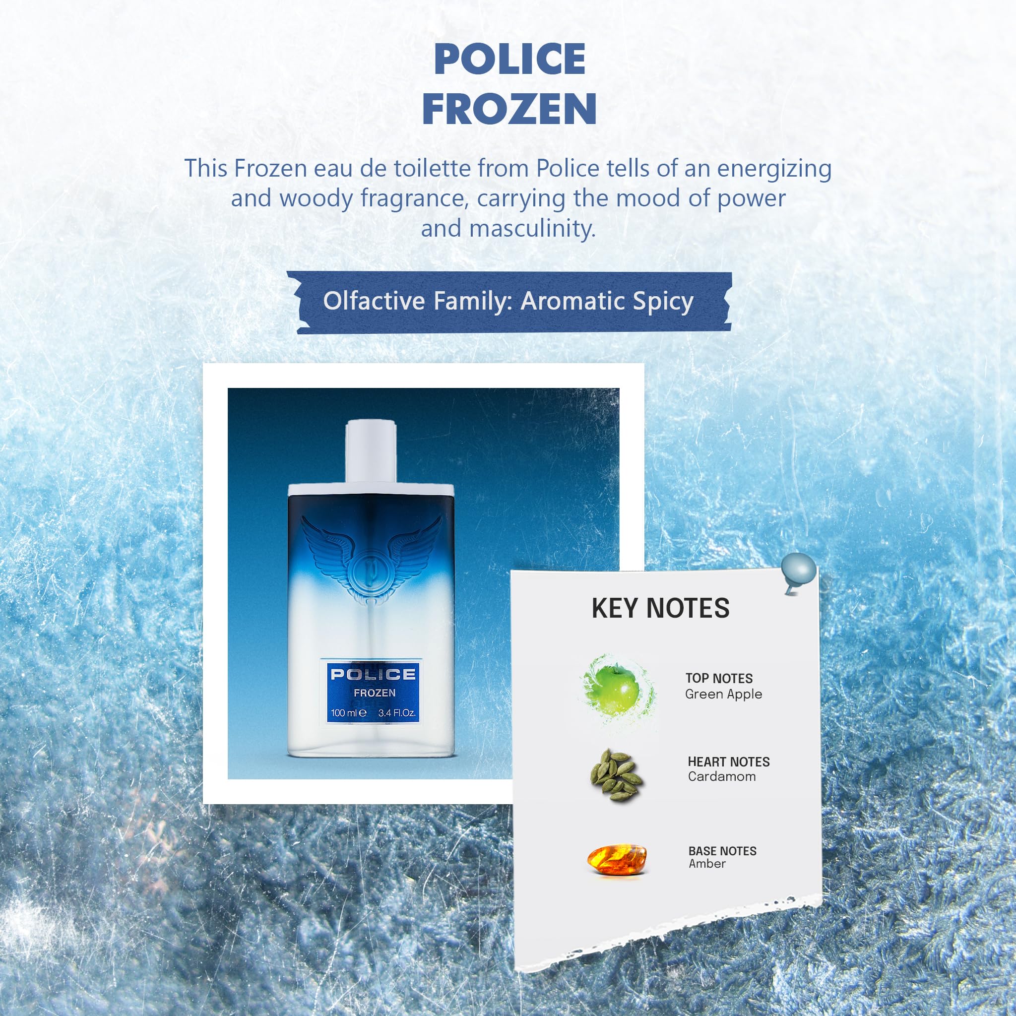Police Frozen Eau de Toilette 100ml - Eau de Toilette at MyBeautyBoutique by Police