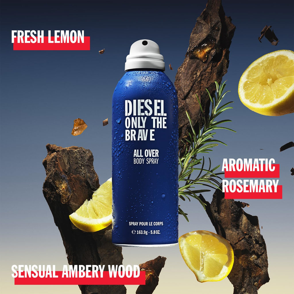 Diesel Only The Brave Body Spray 200ml - Body Spray at MyBeautyBoutique by Diesel