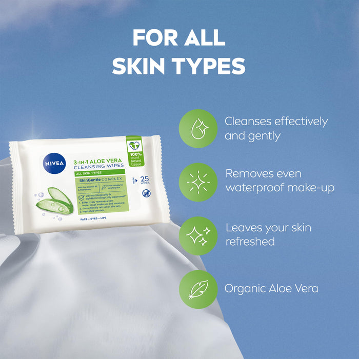 Nivea Visage Wipes Bio-Degradable