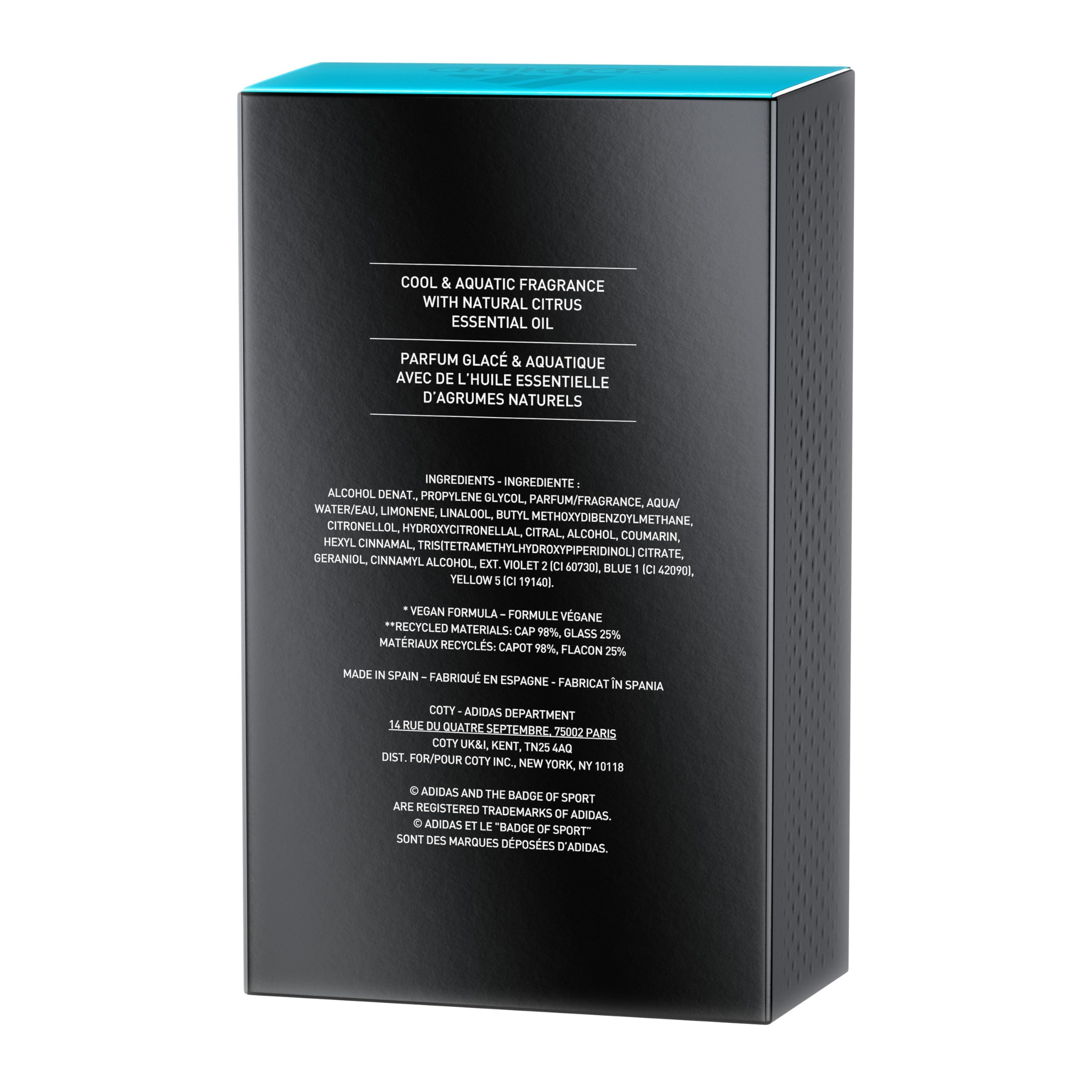 Adidas Ice Dive Eau de Toilette 100ml - Eau de Toilette at MyBeautyBoutique by Adidas