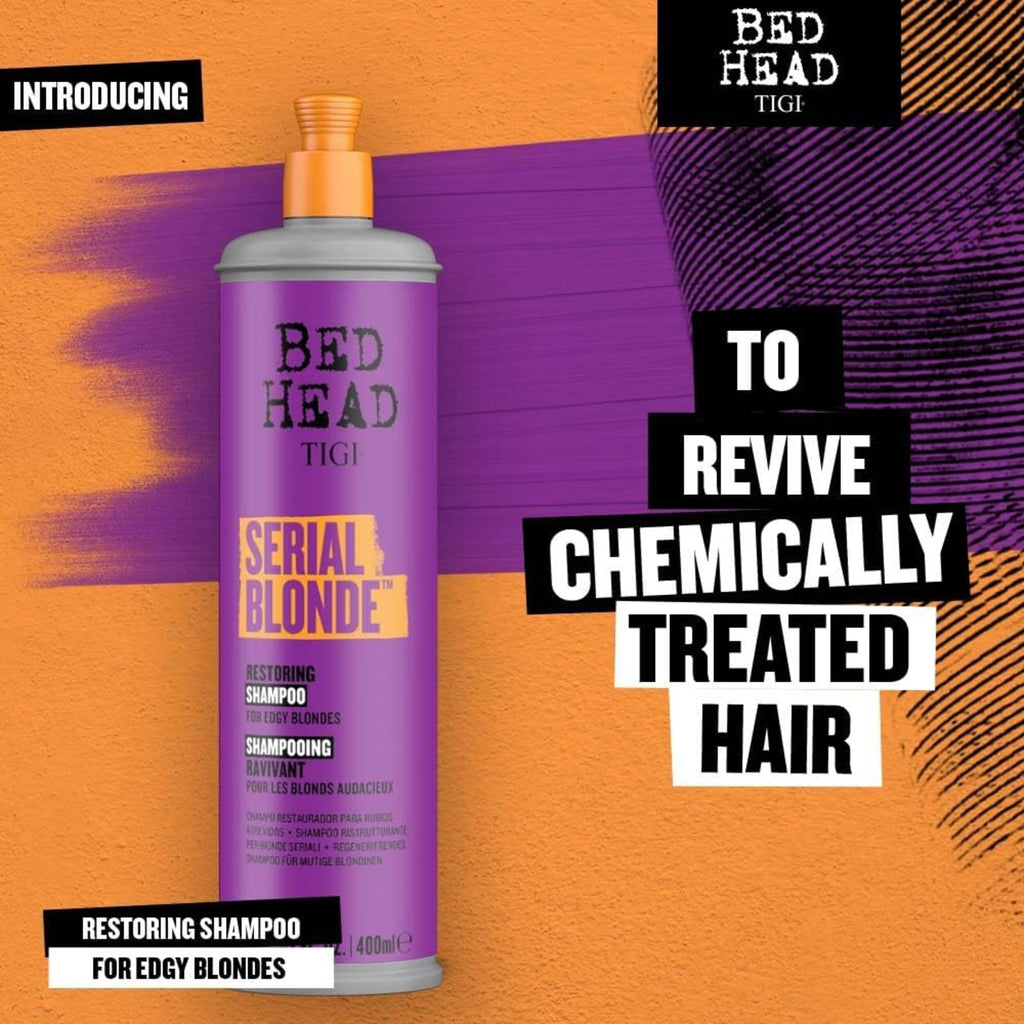 Tigi Bed Head Serial Blonde Restoring Shampoo 400ml