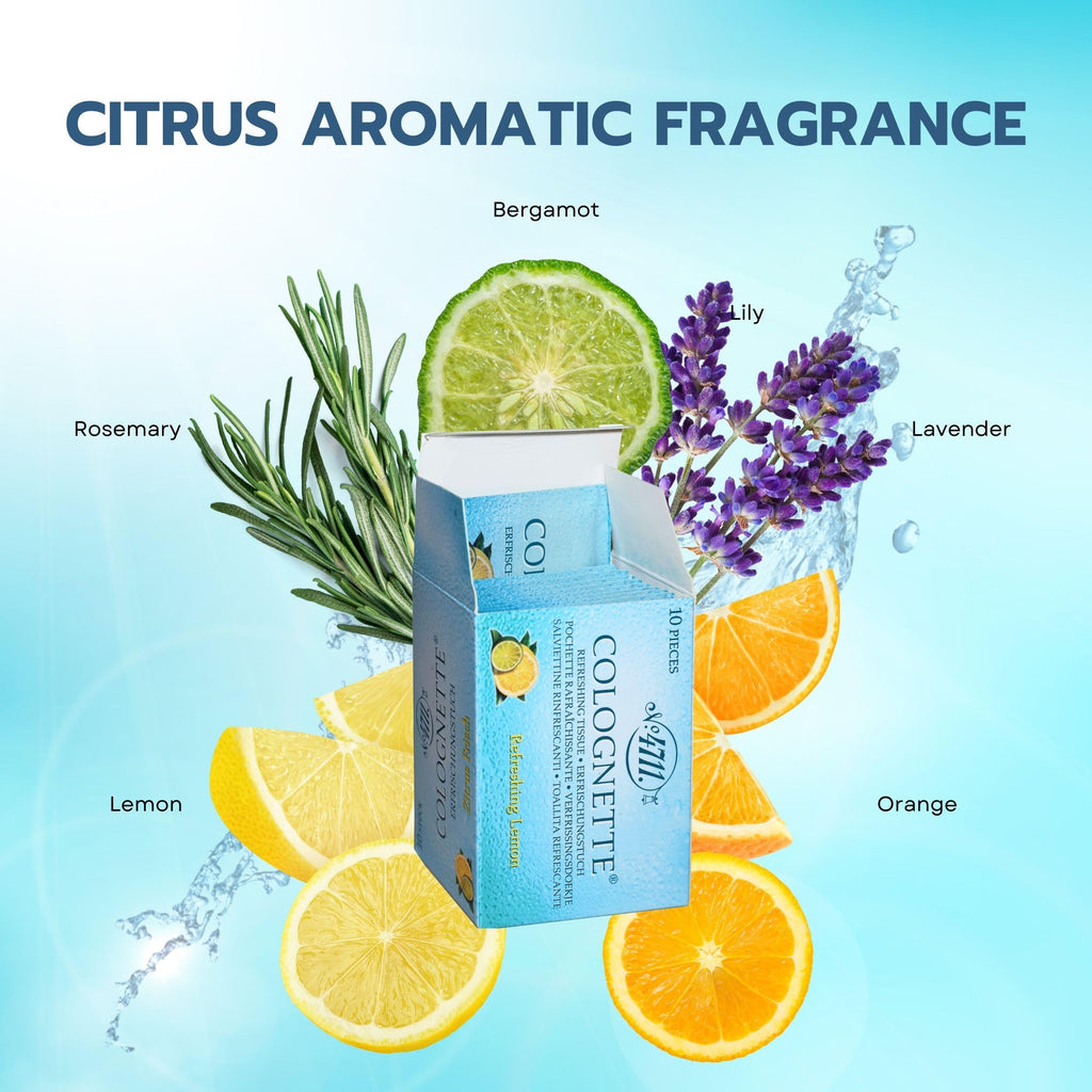 Mäurer & Wirtz 4711 Refreshing Lemon Tissue Pack - 20 Pieces