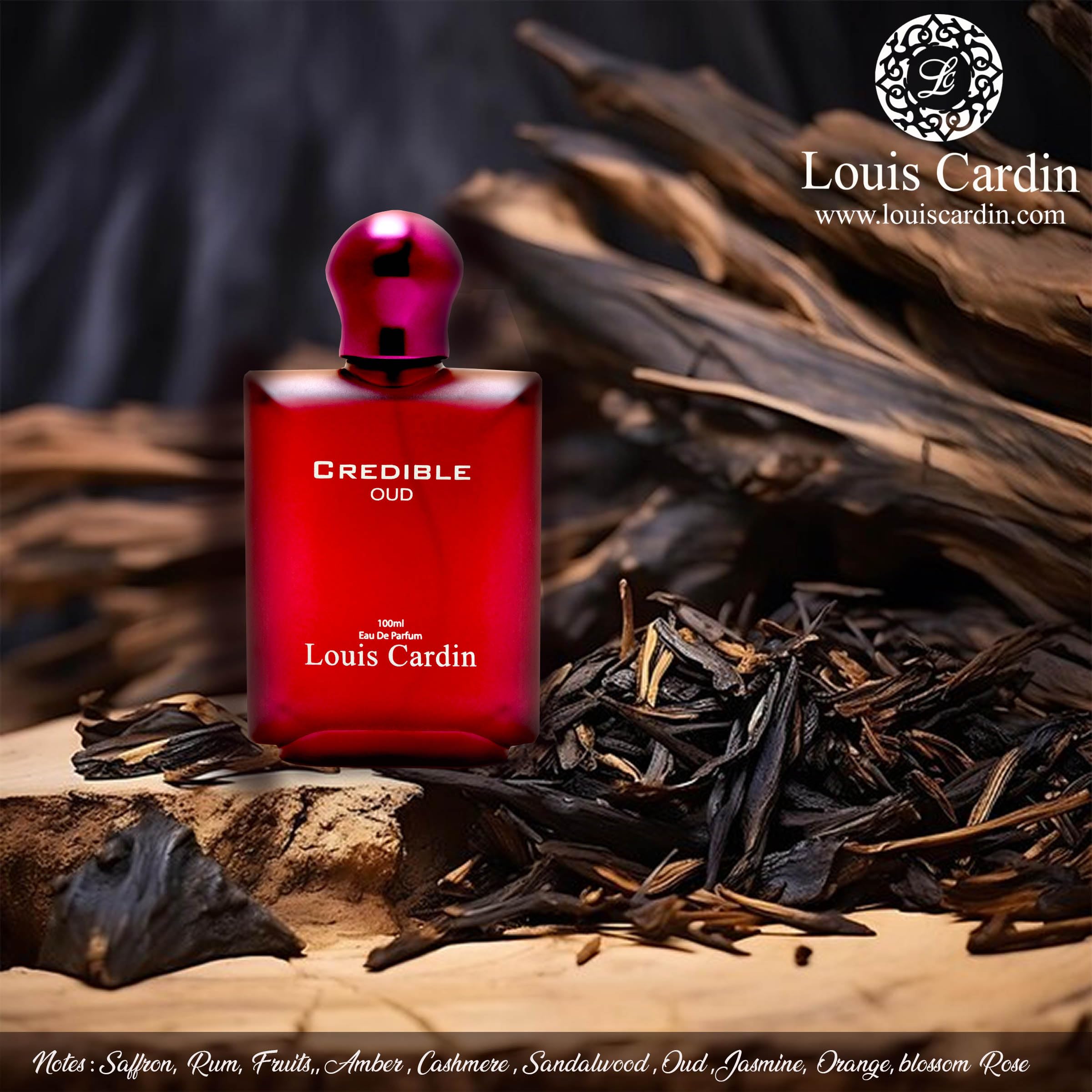 Louis Cardin Credible Oud Eau de Parfum 100ml Spray