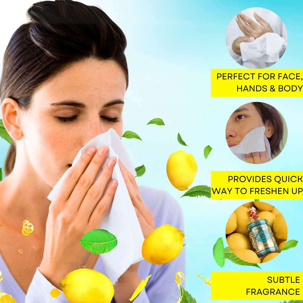Mäurer & Wirtz 4711 Refreshing Lemon Tissue Pack - 20 Pieces