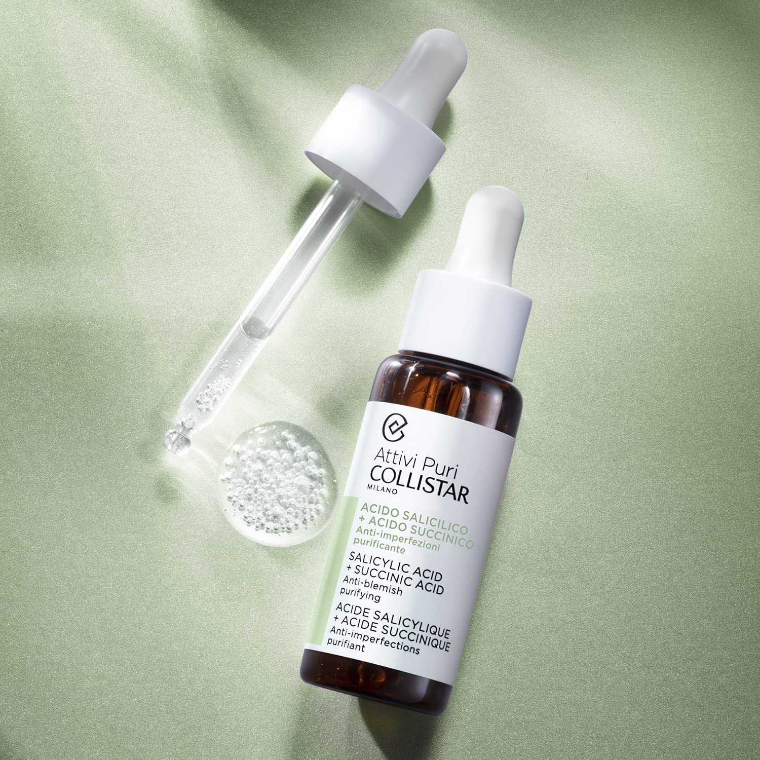 Collistar Attivi Puri Salicylic Acid + Succinic Acid Drops 30ml