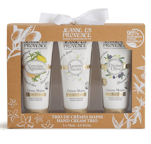 Jeanne En Provence- Hand Cream Trio X 3 Hand Cream