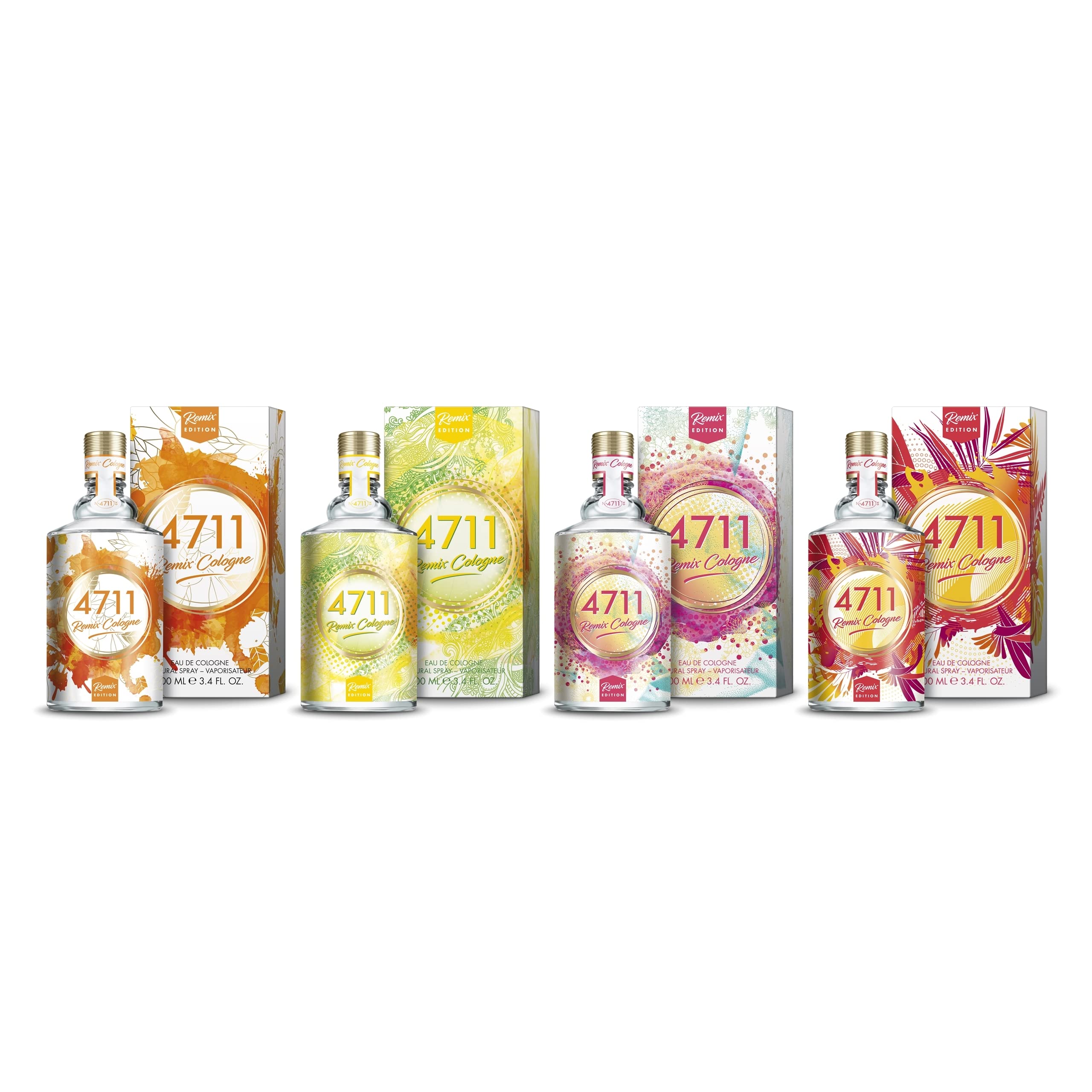 4711 Remix Cologne Grapefruit Edition Eau de Cologne 100ml - Eau de Cologne at MyBeautyBoutique by 4711
