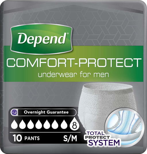 Depend Comfort Protect Pants Male S/M