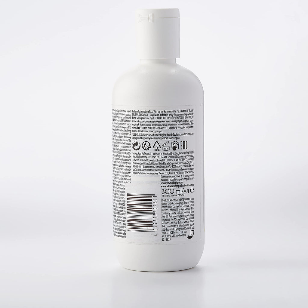 Schwarzkopf Goodbye Yellow Shampoo 300ml