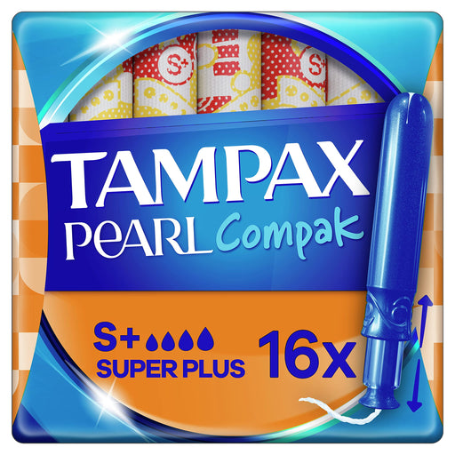 Tampax Pearl Compak Super Plus Tampons With Applicator