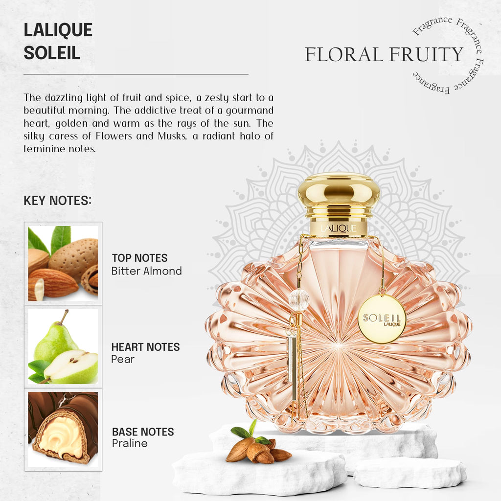 Lalique Soleil Eau de Parfum 100ml Spray
