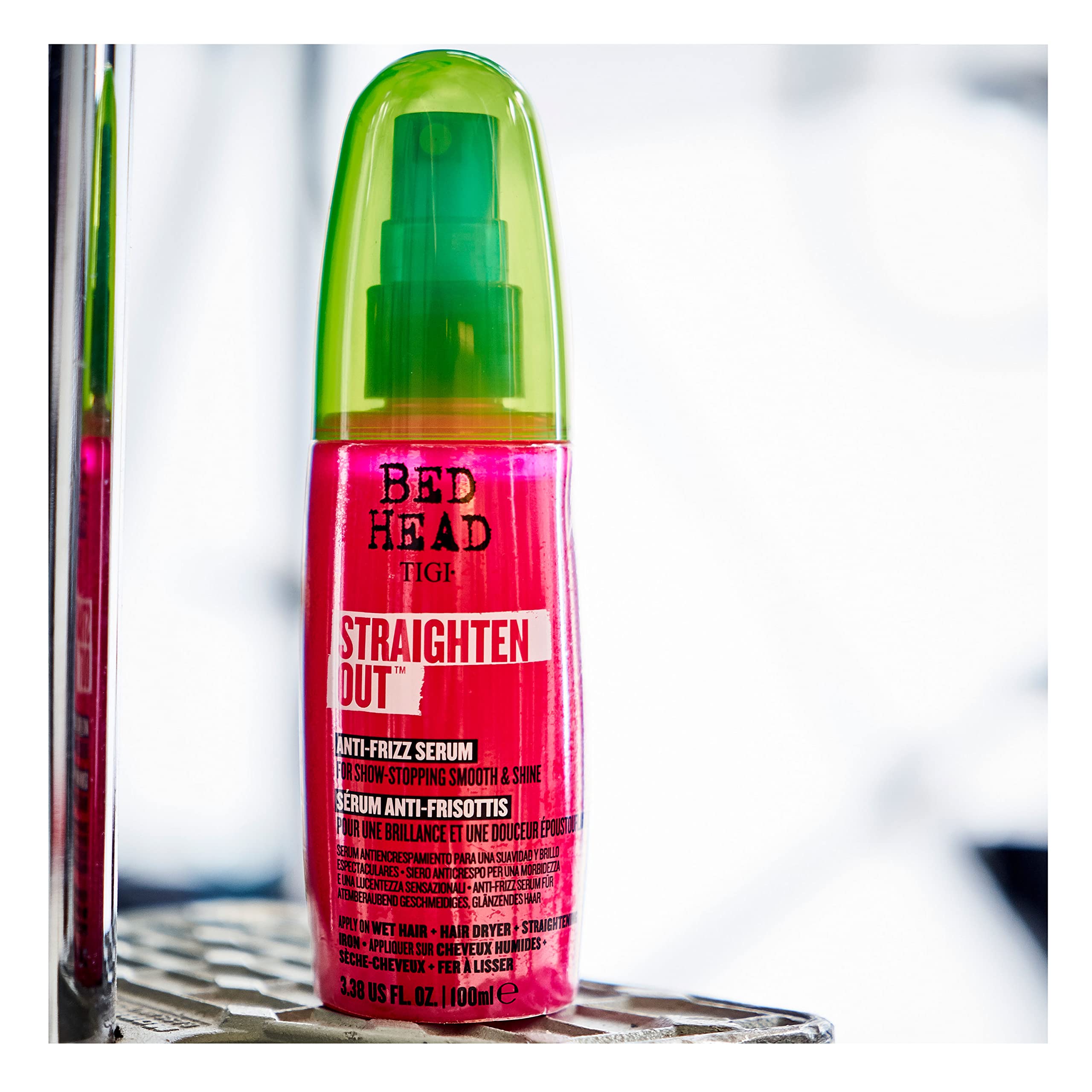 Tigi Bed Head Straighten Out Anti-Frizz Serum 100ml
